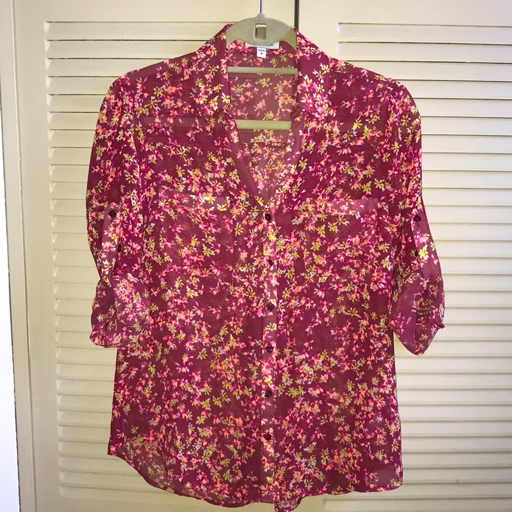 Express Portofino Shirt - Flower print